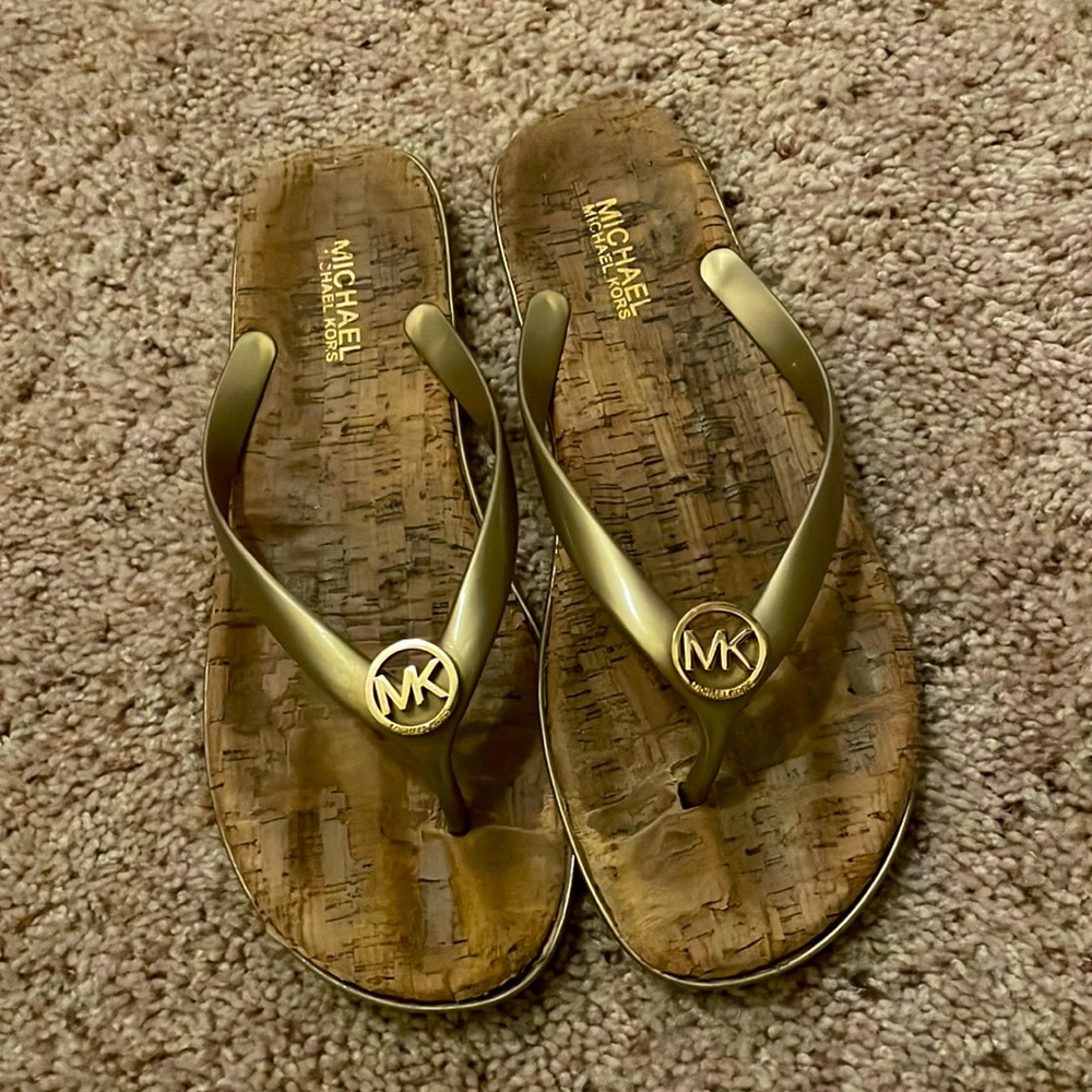 Michael Kors flip flops